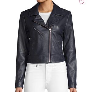 Authentic Wythe NY moto leather jacket small